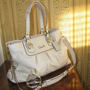 Coach Ashley Leather Satchel
